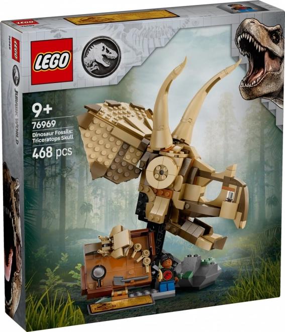 Lego Jurassic World Dinoszaurusz Csontvázak: Triceratops Koponya