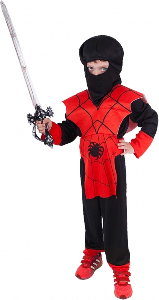 Gyerek karneváli jelmez Vörös Ninja