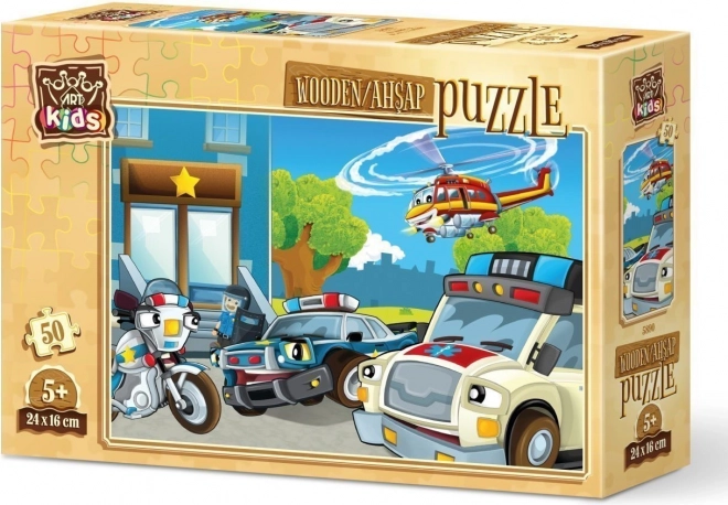 Művészeti puzzle - Védelmezők fa kirakó