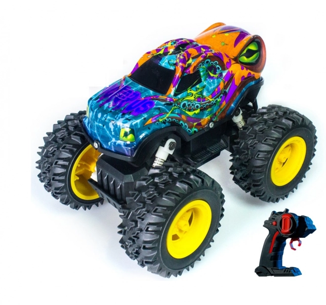 Monster távirányítós autó LED-fénnyel