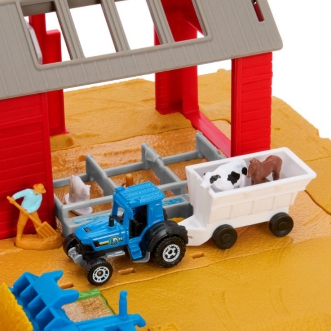 Matchbox állatszett traktor hangokkal
