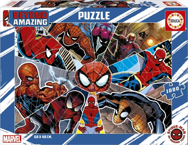 Spiderman puzzle 1000 darabos