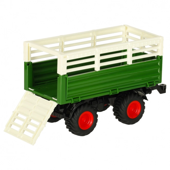 RC traktor pótkocsival
