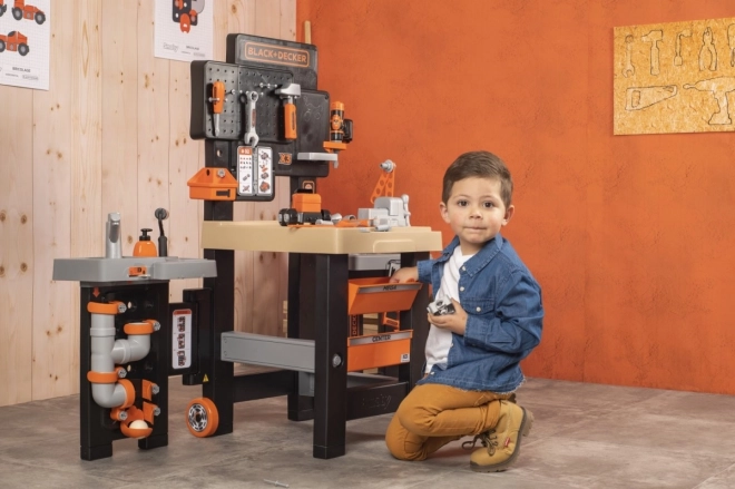 Smoby Black & Decker nagy műhely kicsi barkácsolóknak