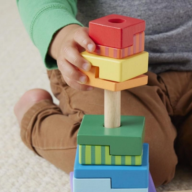 Fisher-Price fa torony formákkal