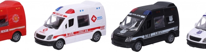 12 cm-es lendkerekes mentőautó