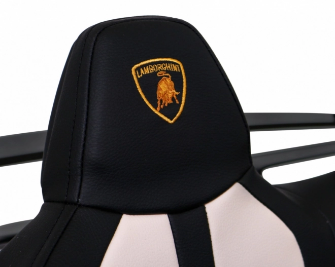 Lamborghini SVJ DRIFT pro 2 gyerekek fekete + Drift funkció + távirányító + MP3 LED + lassú indítás
