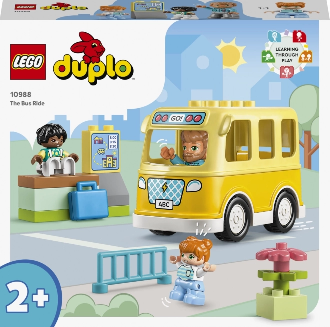 Buszos kaland készlet LEGO DUPLO-val