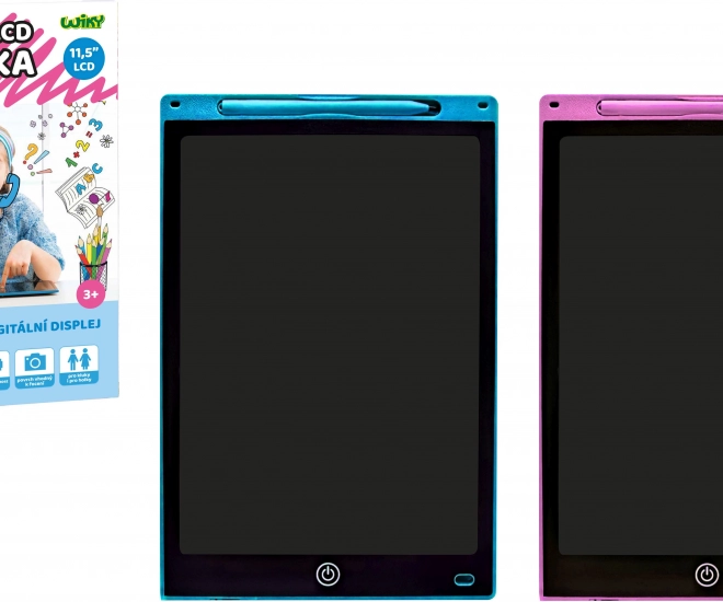 Kreatív LCD rajztábla 11,5" – cseh csomagolással
