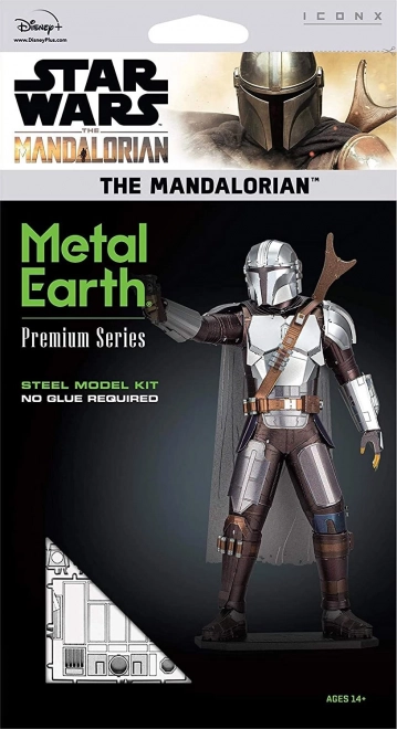 Metal Earth 3D puzzle Star Wars: A mandalóri Mando (ICONX kiadás)