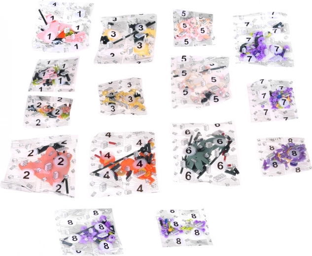 563 elem a valósághű virágkompozícióhoz