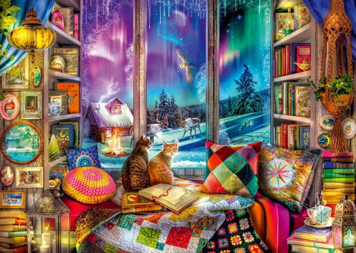 Ravensburger puzzle Szökés a varázsvilágba 1000 darab