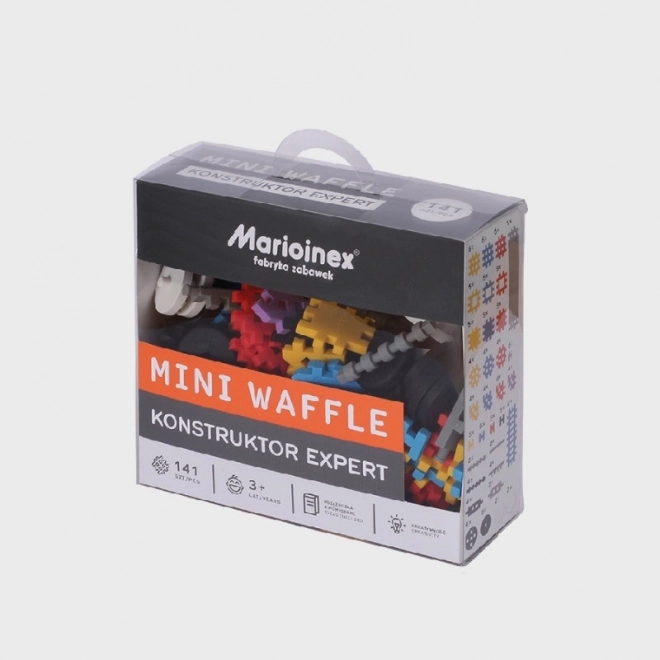 Mini Waffle építőjáték készlet 141 db