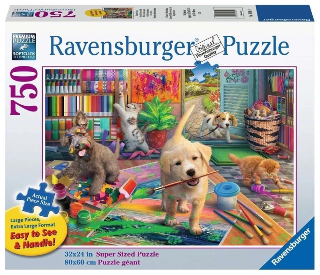 Ravensburger cukrászok puzzle 750 darabos