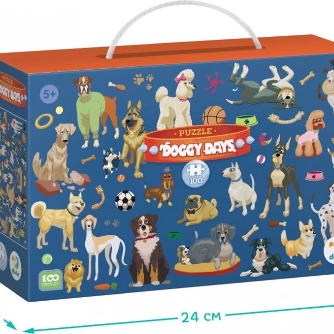 Kutyás Puzzle 100 darabos