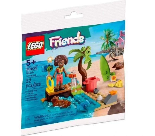 Tengerpart Takarítás LEGO Friends Készlet