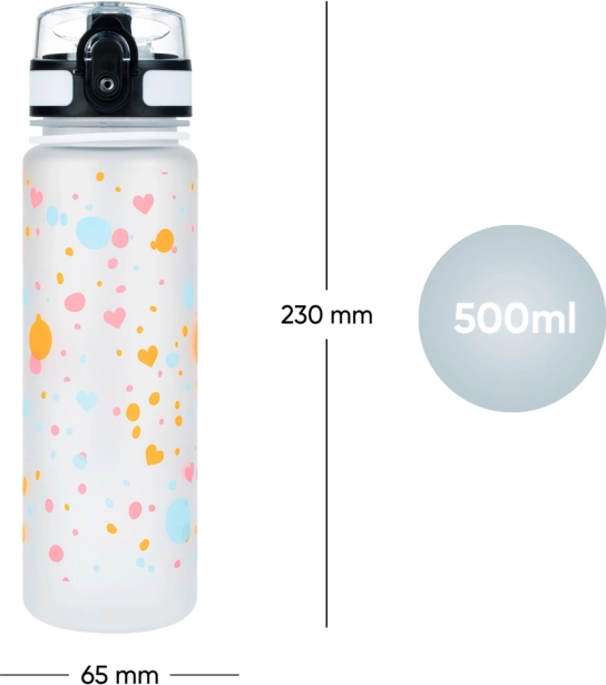 Könnyű és kompakt, 500 ml