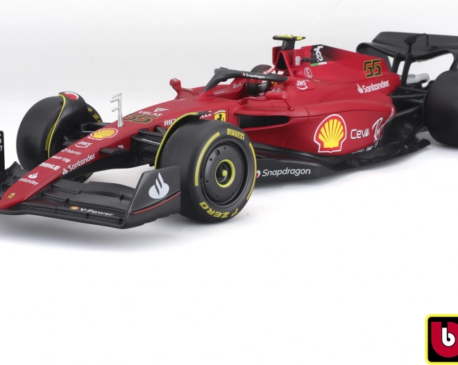 Ferrari Scuderia F1-75 Carlos Sainz modellautó 1:18