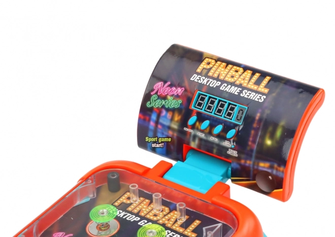 Pinball ügyességi játék LED fényekkel és hangokkal