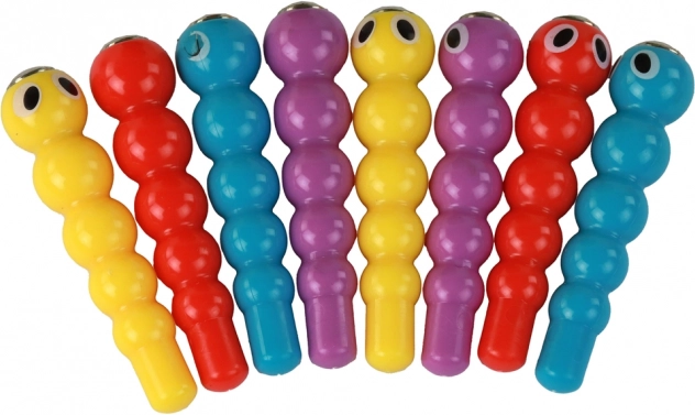 Színes kukacok az érzékszervi stimulációhoz