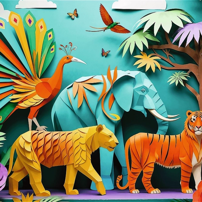 Trefl Puzzle Paper Art: Dzsungel 160 darab