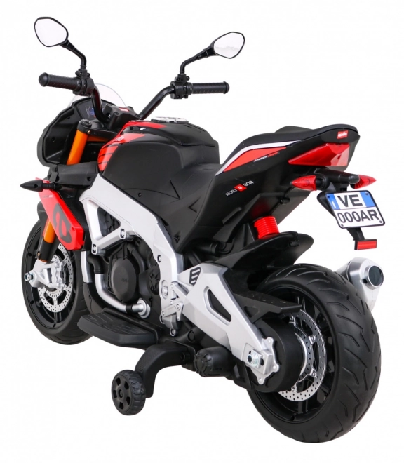 Aprilia gyermek elektromos motor piros színben