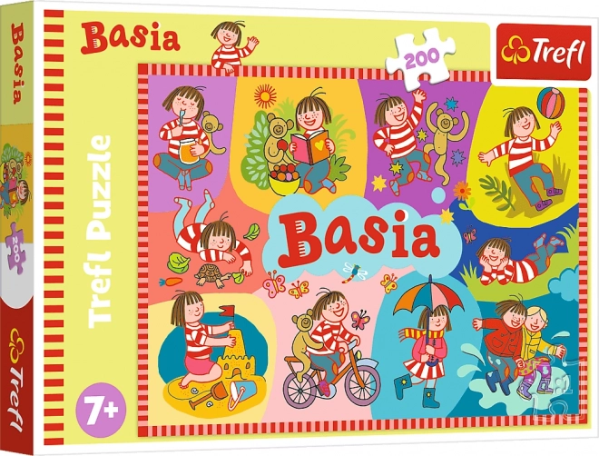 Trefl Puzzle Basia 200 darabos