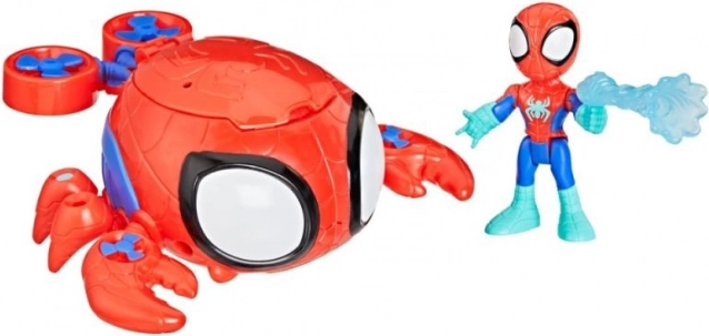 Hasbro Pókember figura és csodálatos jármű