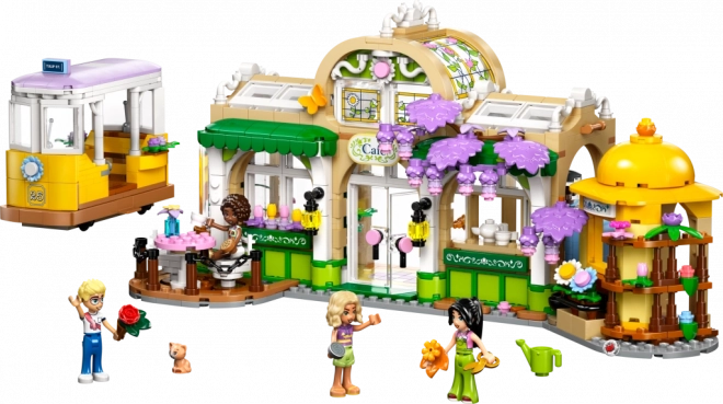 LEGO Friends Kávéház és Virágbolt