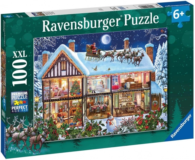 Ravensburger karácsonyi kirakó XXL 100 darabos