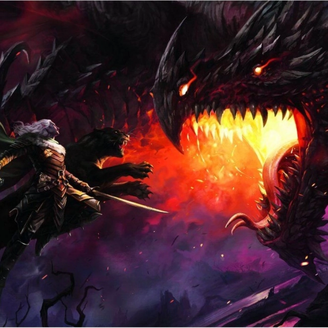 Clementoni puzzle Dungeons&Dragons: Szem a szemmel 1000 darab