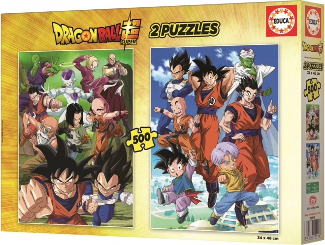 Educa puzzle Dragon Ball 2x500 darabos