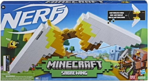 Nerf Minecraft Sabrewing habszivacs nyílvesszős íj