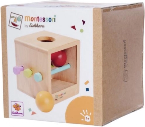 Montessori doboz 100% bükkfából
