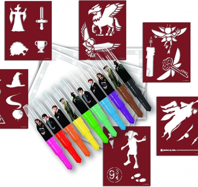 Harry Potter fújó filctoll kreatív készlet