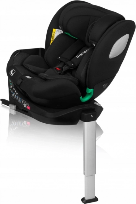Lionelo gyermek autósülés Braam Air i-Size 40-150 cm fekete