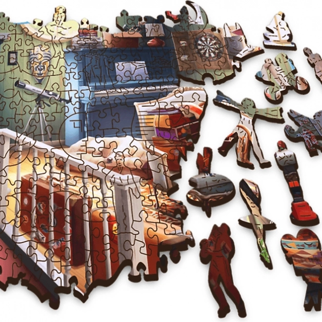 Trefl fa puzzle Padlás kincsei 501 darab