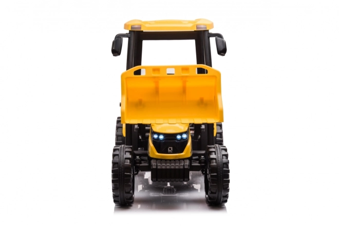 Gyerek traktor sárga pótkocsival