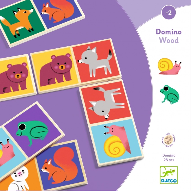 Domino Erdei állatok DJECO