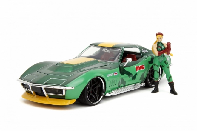 Jada Toys Street Fighter 1969 chevrolet modellautó 1:24 méretarányban