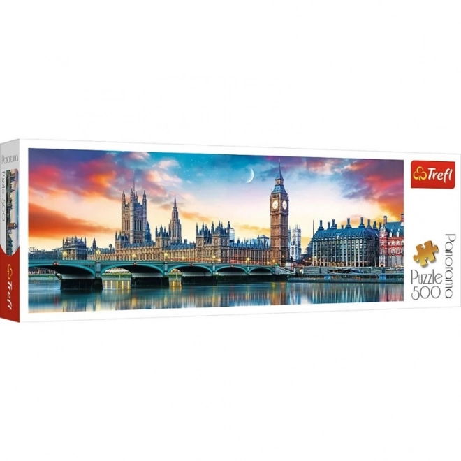 Big Ben és Westminster-palota panoráma puzzle