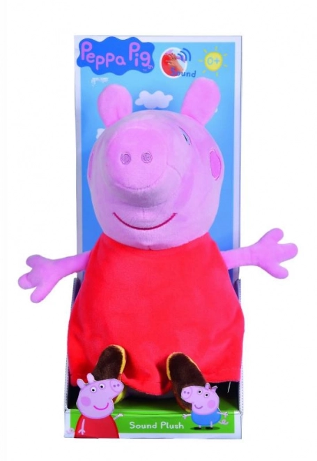 Peppa malac plüssfigura hanggal