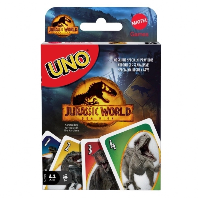 Uno Jurassic World kártyajáték