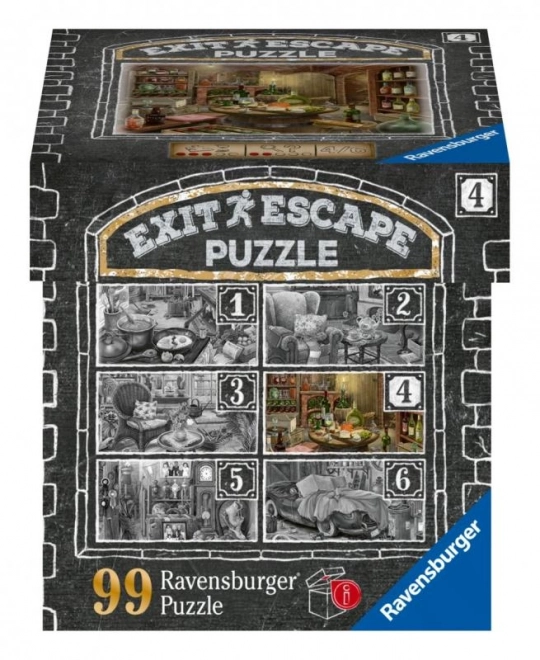 Ravensburger exit puzzle - Szellemkastély: Borospince