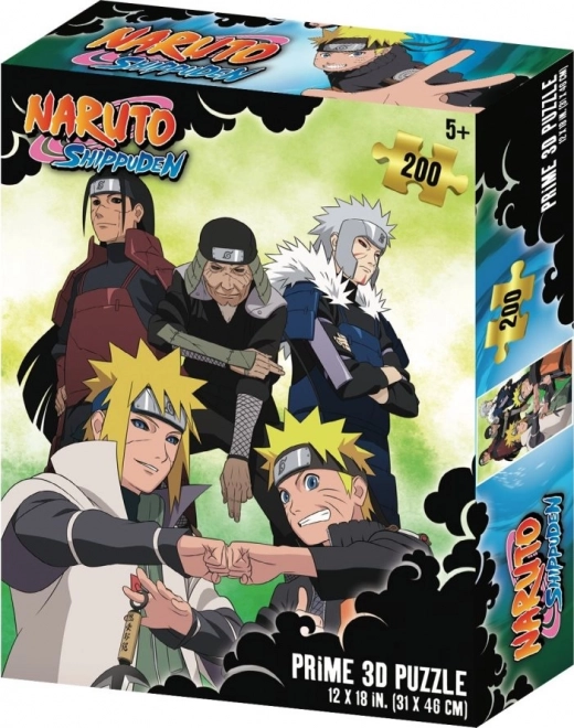 Prime Naruto Shippuden 3D Puzzle 200 darabos