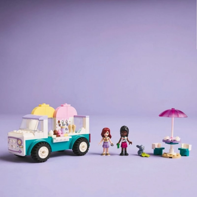 Furgon Heartlake város fagylaltokkal - LEGO Friends