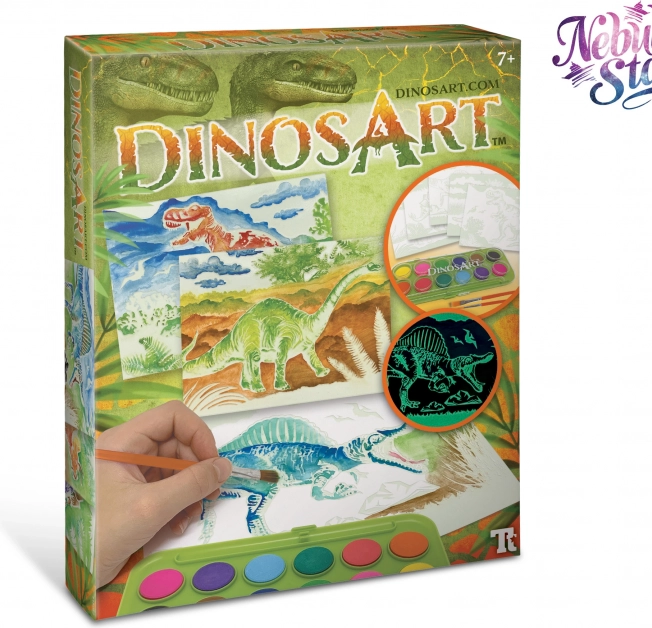 DinosArt varázslatos akvarell készlet