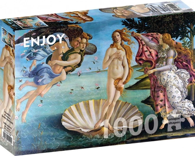 Puzzlebirodalom: a Vénusz születése - Sandro Botticelli 1000 darabos