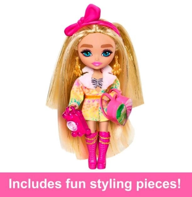 Barbie extra fly minis szafari baba