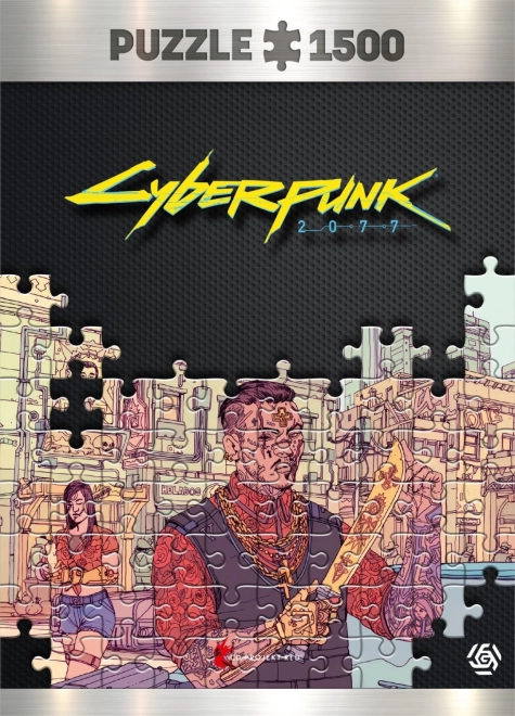 Puzzle - Cyberpunk 2077 Valentinos 1500 darabos